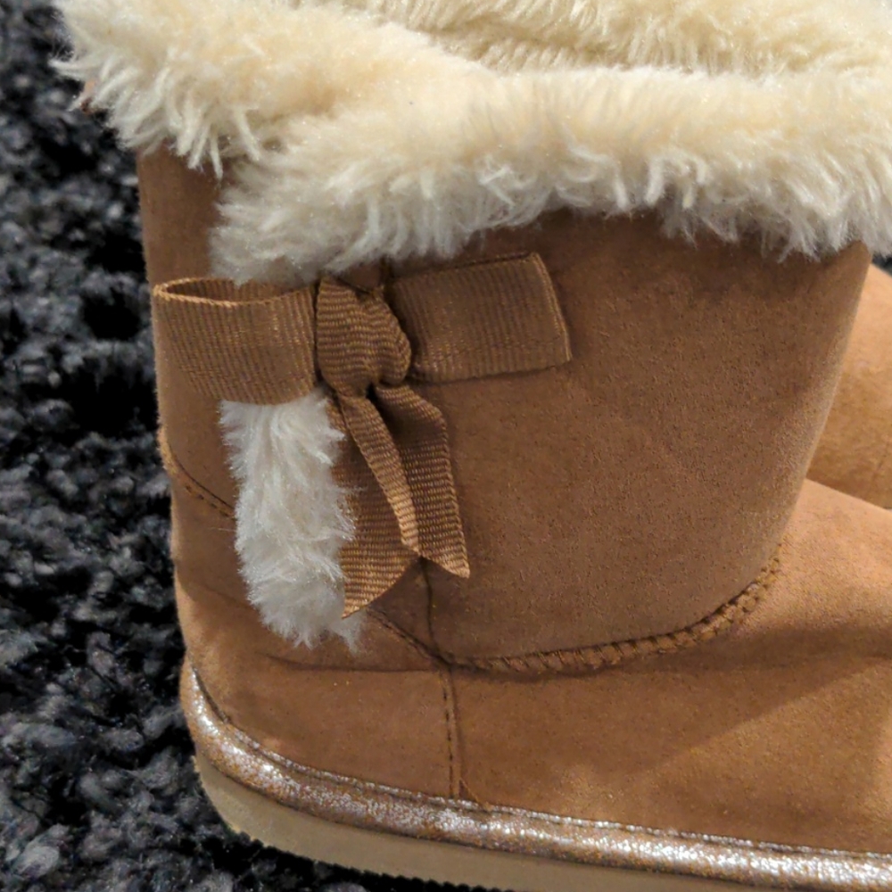 Tan winter boots - Picture 2 of 4